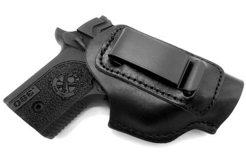 Right hand black leather - right,